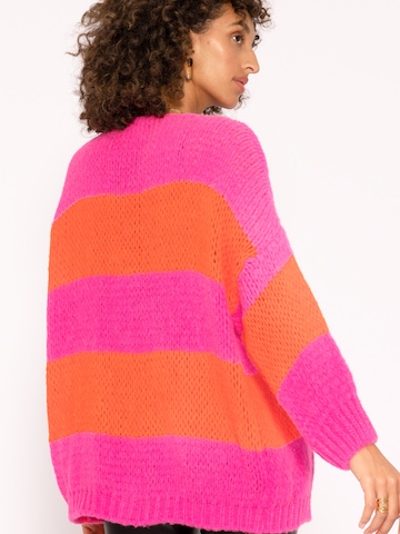 SASSYCLASSY - Casaco de malha oversized em rosa