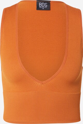 BDG Urban Outfitters Top 'JOSIE' - oranžová: predná strana