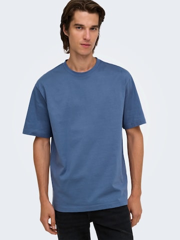 Only & Sons Shirt 'ONSFred' in Blue