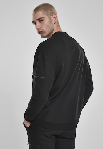 Urban Classics Sweatshirt in Black