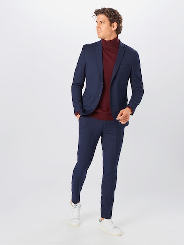 JACK & JONES Slim fit Suit 'Franco' in Blue