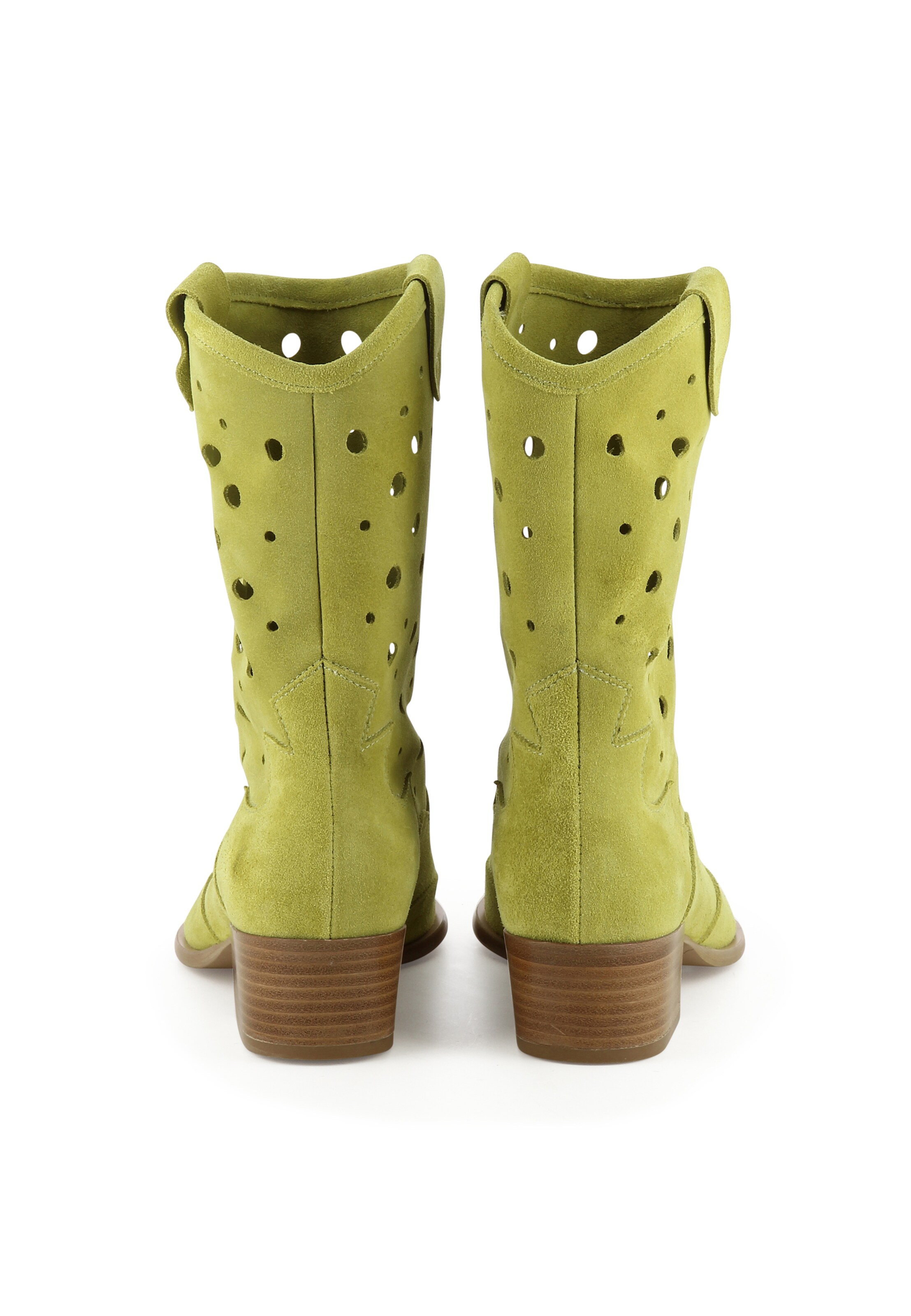 EVITA Cowboy boot 'GINEVRA' in Green