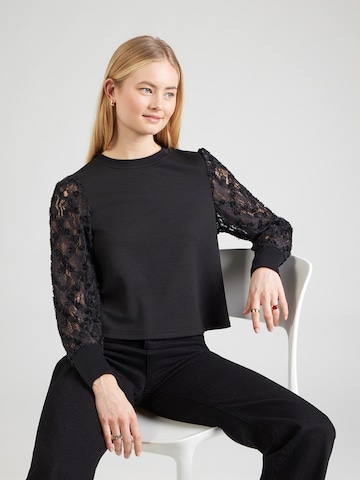 ABOUT YOU Sweatshirt 'Dorothee' i svart: framsida