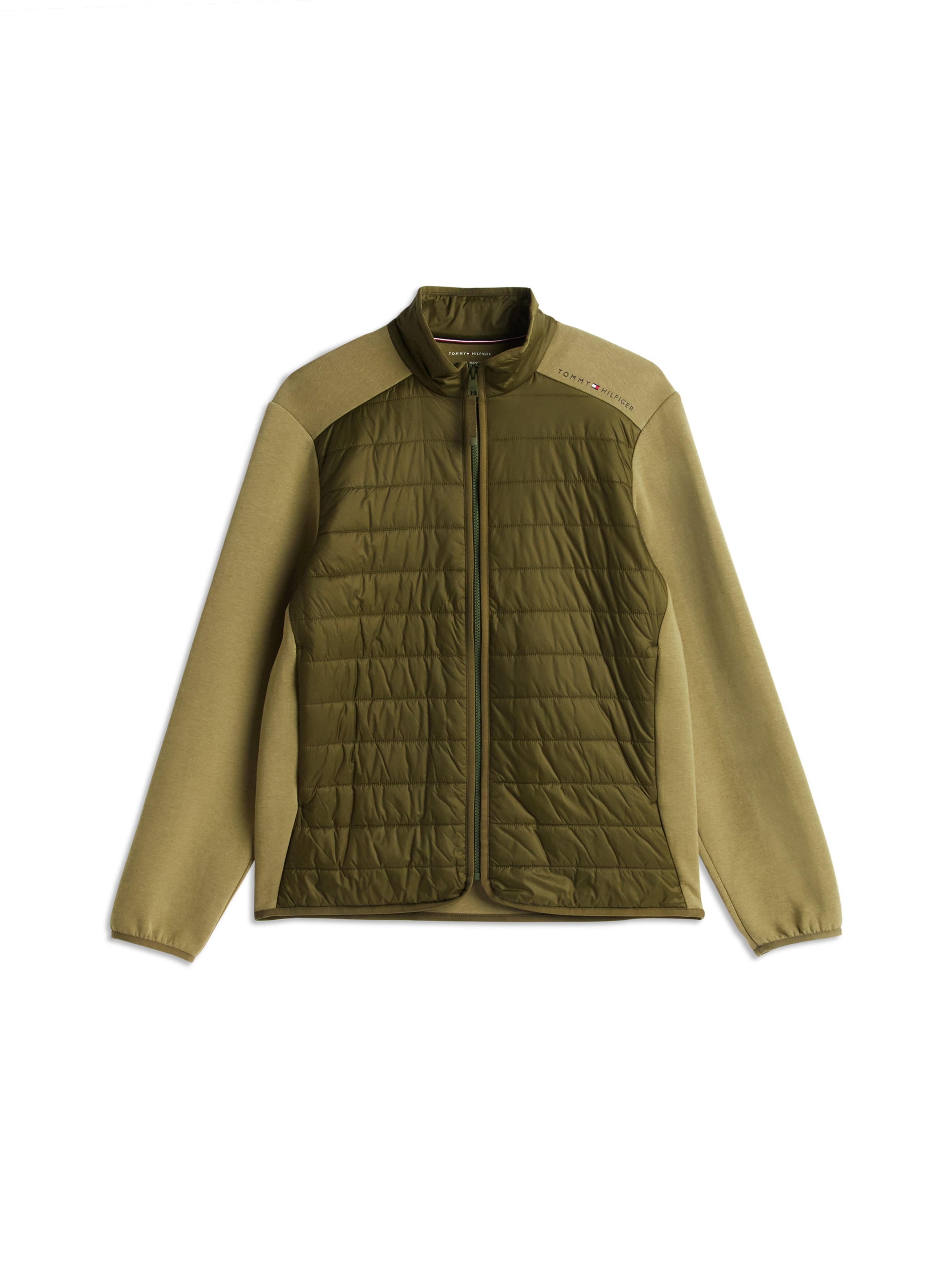 Geacă de primăvară-toamnă de la TOMMY HILFIGER pe verde: față