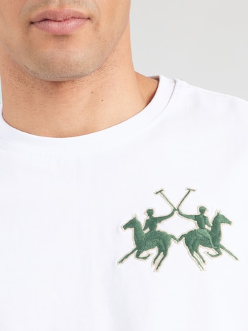 La Martina T-shirt i vit