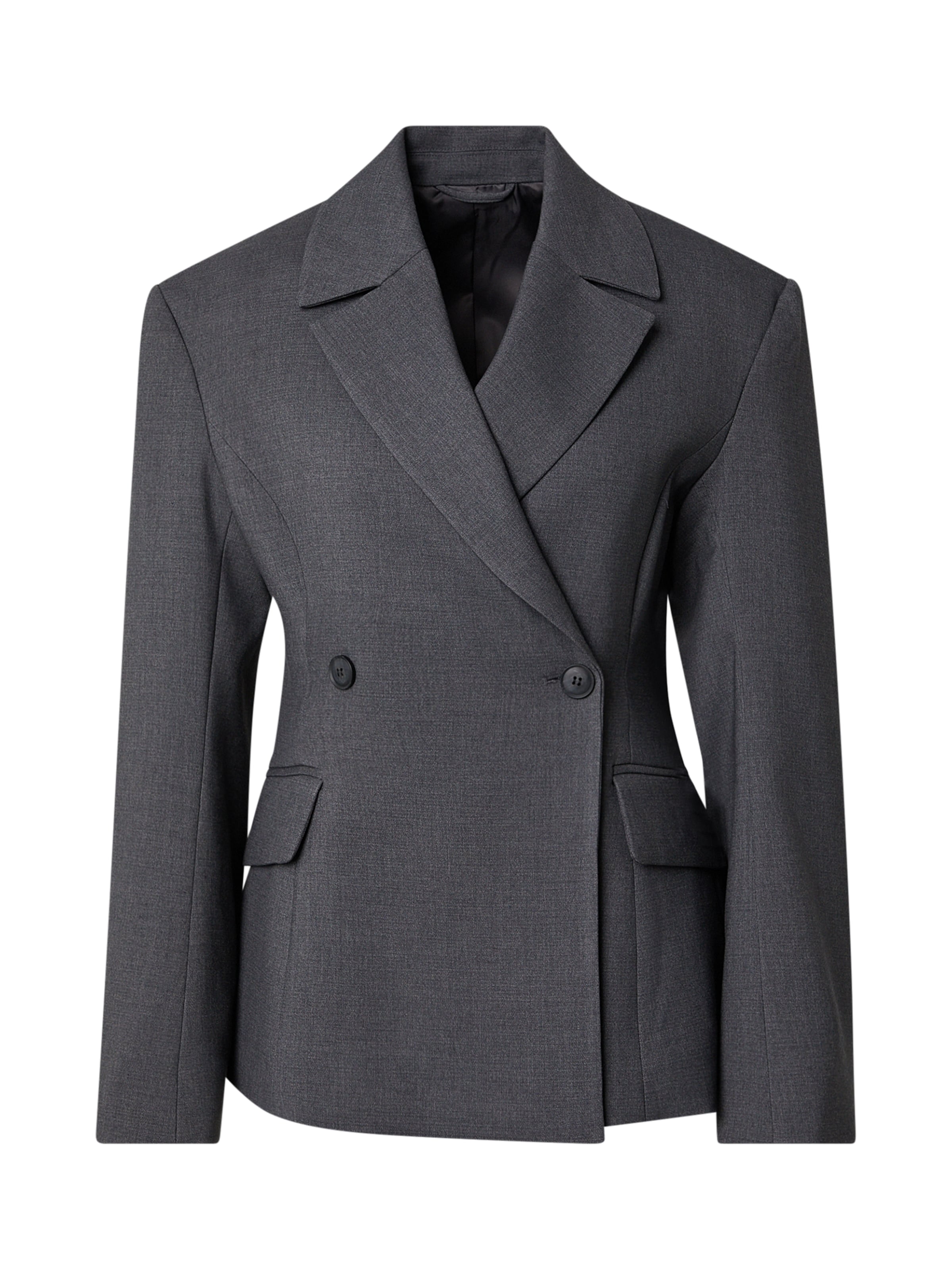 WEEKDAY Блейзер 'Triton' в Серый: спереди