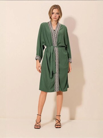 Bigdart - Kimono em verde: frente