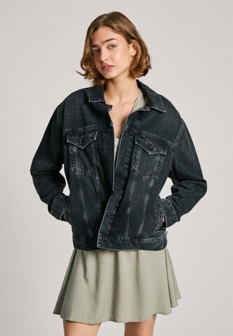 Pepe Jeans Tussenjas in Blauw: voorkant