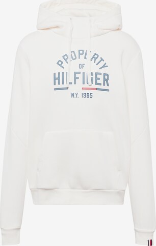 Sweat-shirt TOMMY HILFIGER en blanc : devant