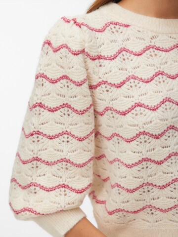 VERO MODA Pulóver 'VMLEONOR' - bézs