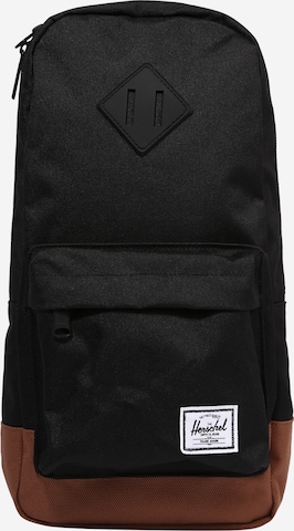 Herschel Backpack 'Heritage' in Black: front