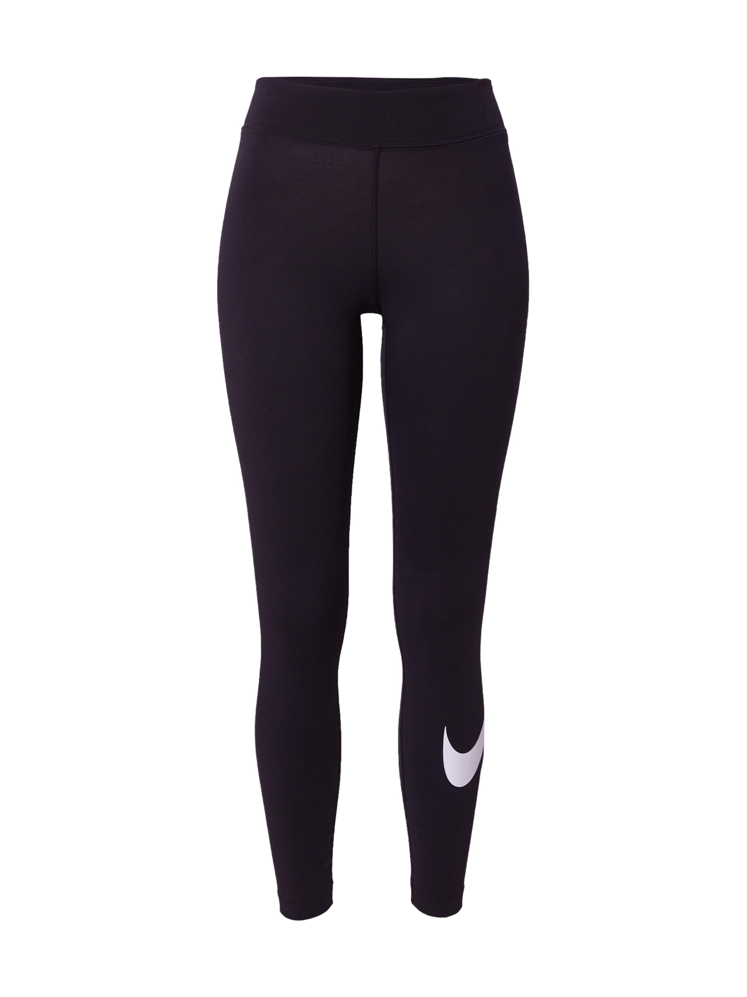 Nike SportswearTajice 'Essential' - crna boja: prednji dio