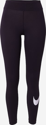 NIKE Leggings 'Essential' em preto / branco, Vista do produto