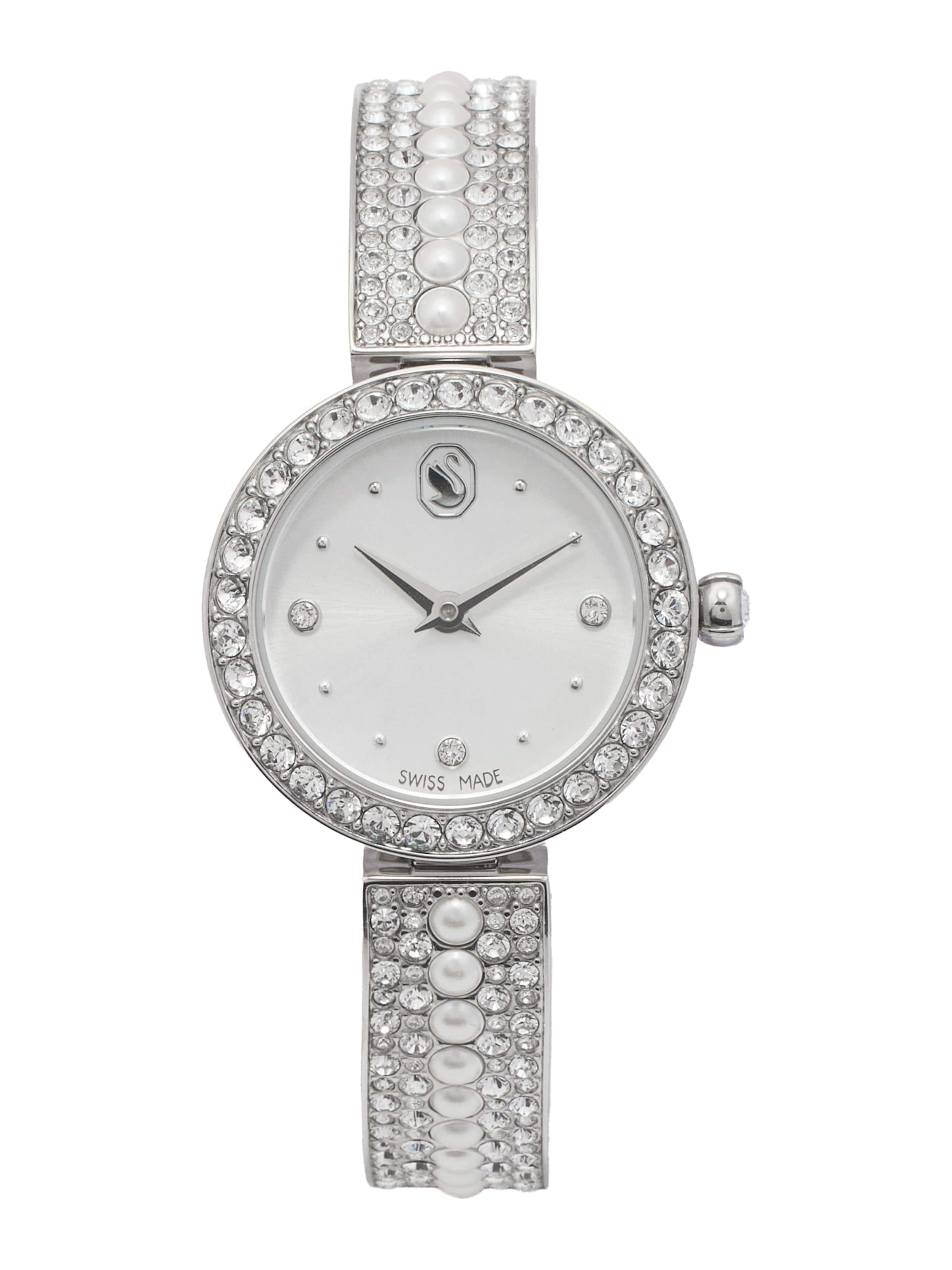 Swarovski - Relógios analógicos em prata: frente