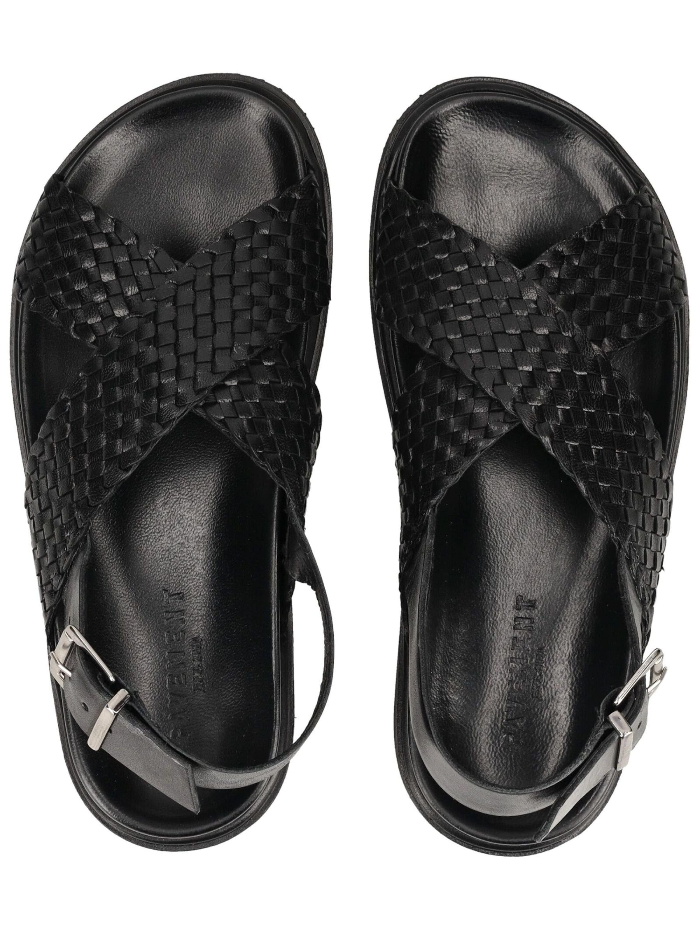 PAVEMENT Sandalen met riem in Zwart