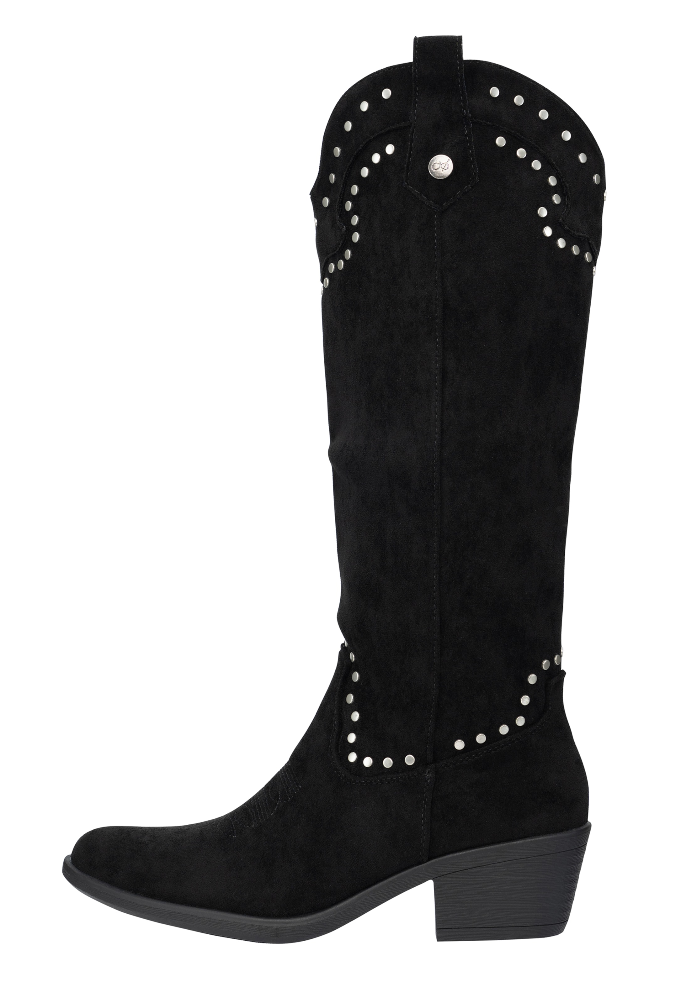 Stivale da cowboy di Salinyang in nero