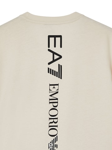 T-shirt EA7 Emporio Armani en beige