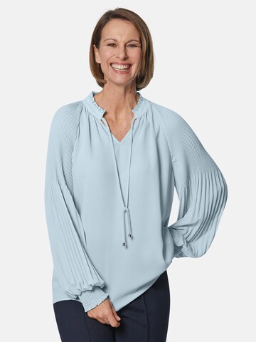 Goldner Blouse in Blauw: voorkant