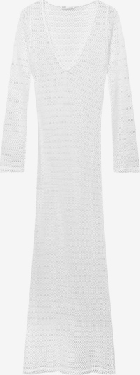 Pull&Bear Robes en maille en gris clair, Vue avec produit