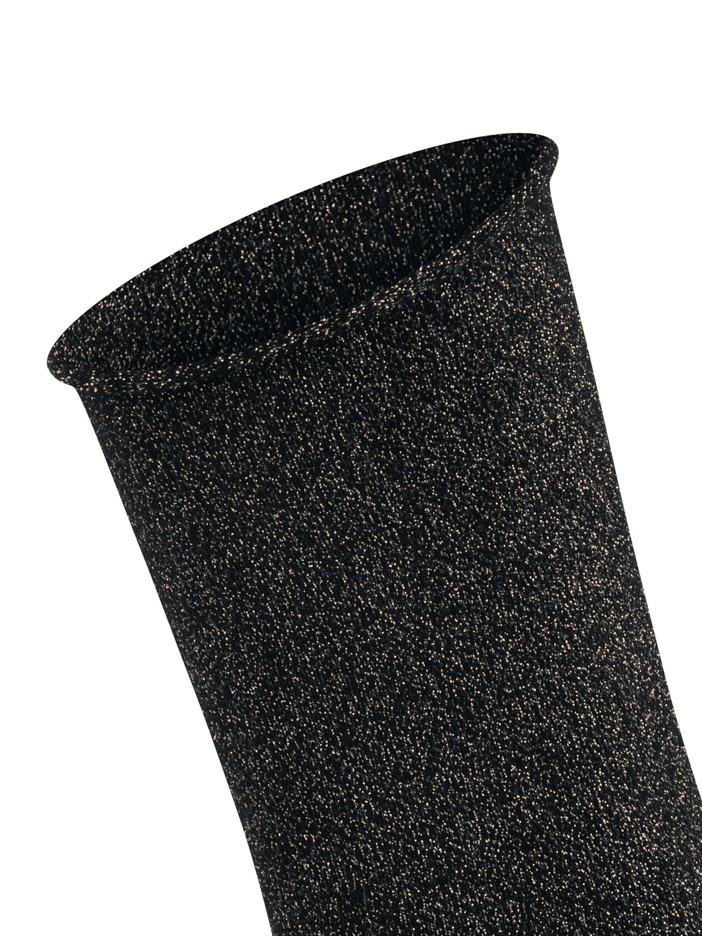 FALKE Socken 'Shiny'‌‌‌‌‌‌ in Schwarz