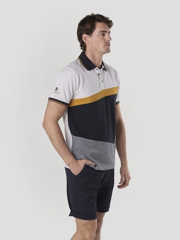 KOROSHI Poloshirt in Weiß
