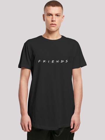 T-Shirt 'Friends' F4NT4STIC en noir : devant