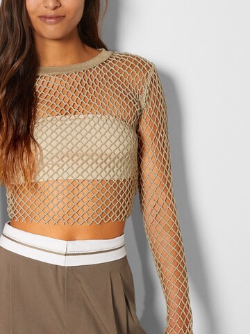 Bershka Shirt in Goud