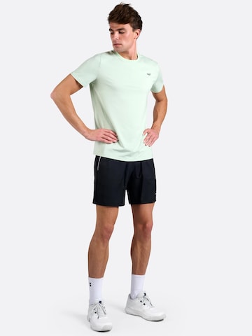 nordicdots Koszulka funkcyjna 'Bamboo Tee - Light Blue' w kolorze zielony