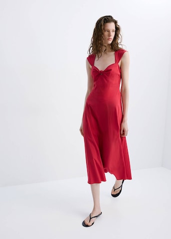 MANGO Summer Dress 'Mouse' in Red