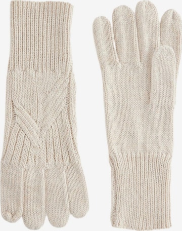 balta Next Pirštuotos pirštinės: priekis