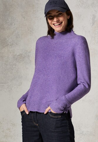 CECIL Pullover in Lila: Vorderseite