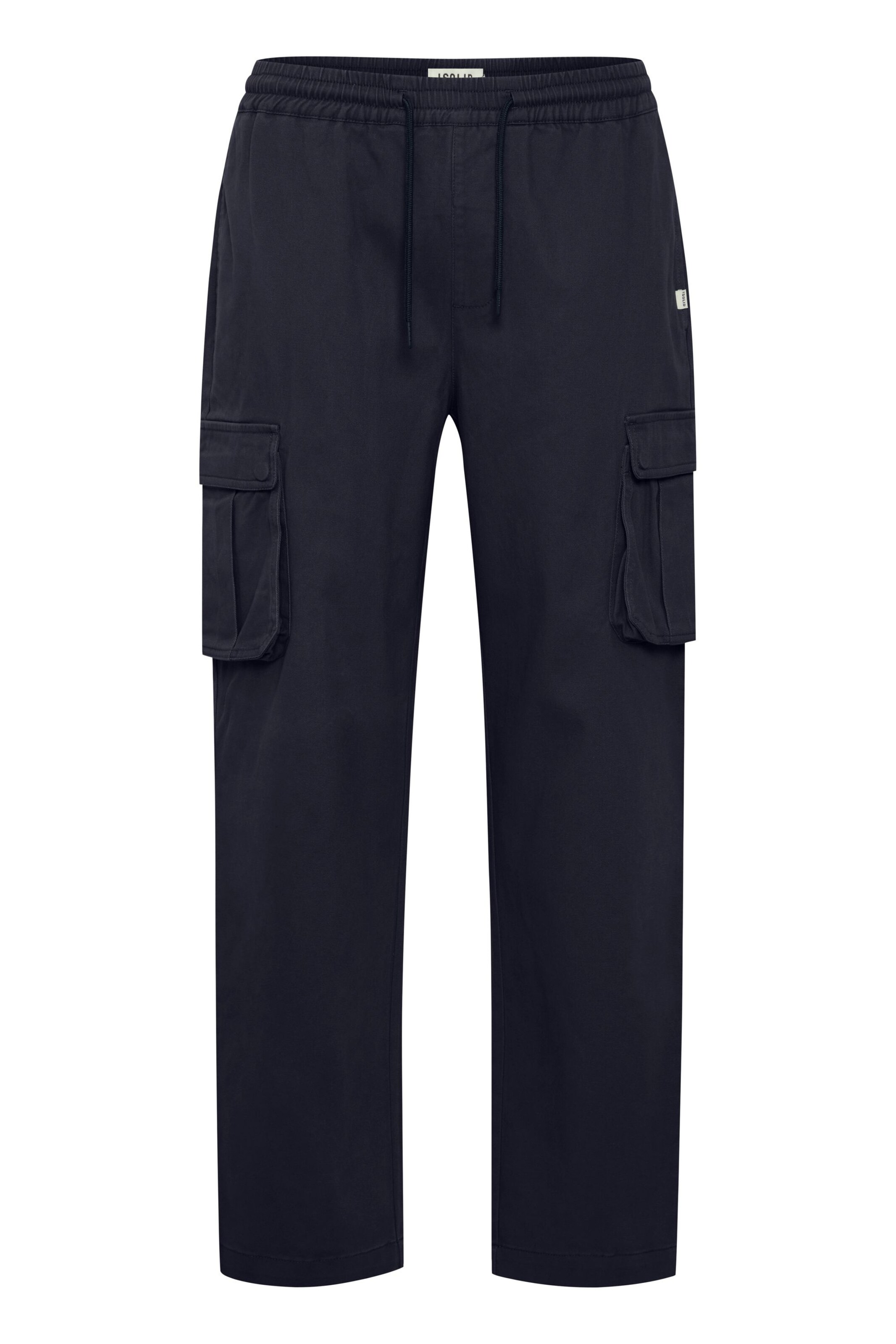 !Solid Regular Cargohose 'Gint' in Blau: Vorderseite