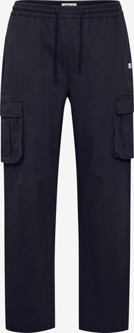!Solid Cargo Pants 'Gint' in Blue: front