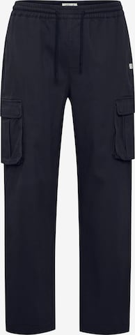 !Solid Regular Cargo Pants 'Gint' in Blue: front