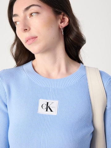 Rochie tricotat de la Calvin Klein Jeans pe albastru
