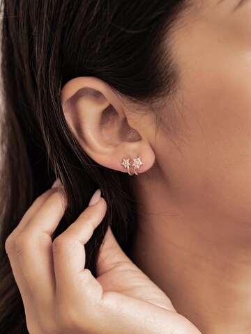 Hey Happiness Earrings 'Twin Star' in Gold