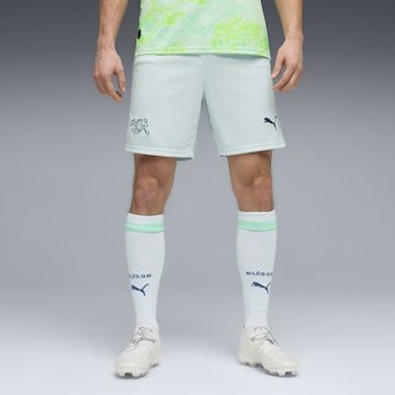 PUMA Regular Sportbroek 'Schweiz 2026' in Blauw: voorkant