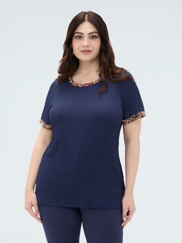 Fiorella Rubino - Camiseta en azul