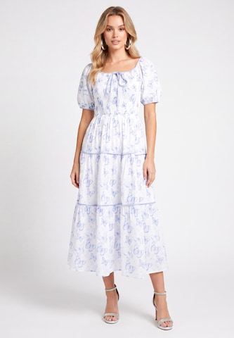 faina Dress in White