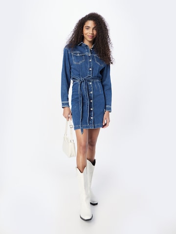 Pepe Jeans Shirt Dress 'Selena' in Blue