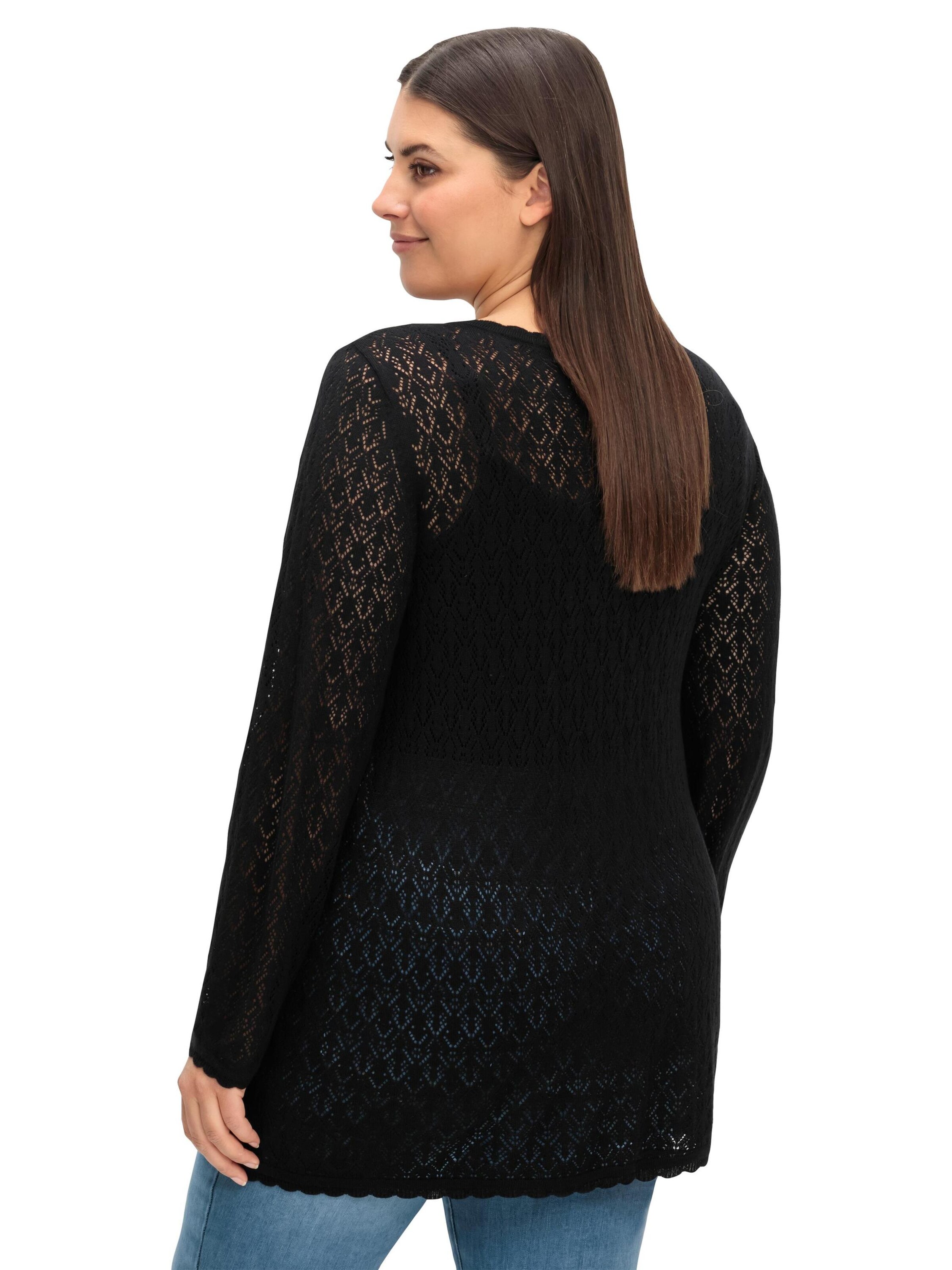 SHEEGO Tröja i svart