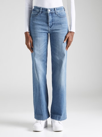Wide leg Jeans 'Dream' di MAC in blu: frontale