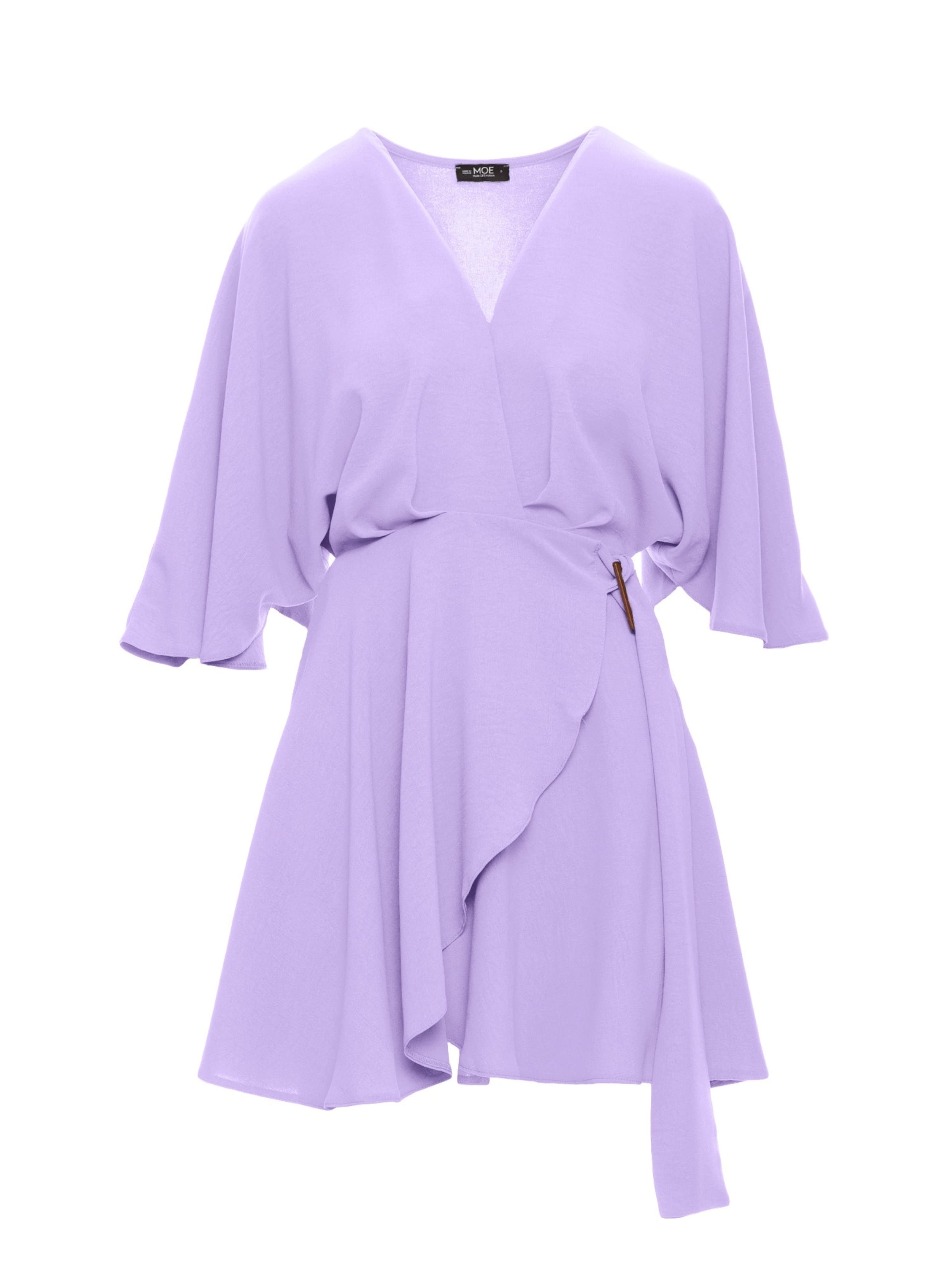 made of emotion Dress in Purple: front