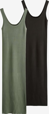 The Set Neulemekko värissä vihreä: etupuoli