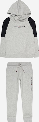 TOMMY HILFIGER Sweat suit in Grey: front