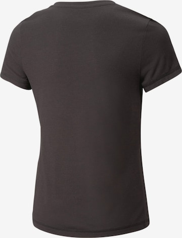 PUMA Performance Shirt 'Nova Shine' in Black: front