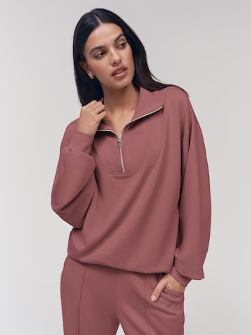 Osia Sweatshirt i pink: forside