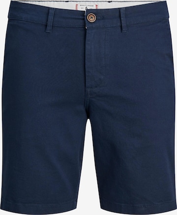 JACK & JONES - Regular Calças chino em azul: frente