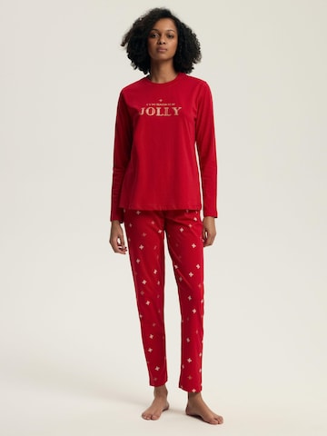Henderson Pajama 'Dotie' in Red: front