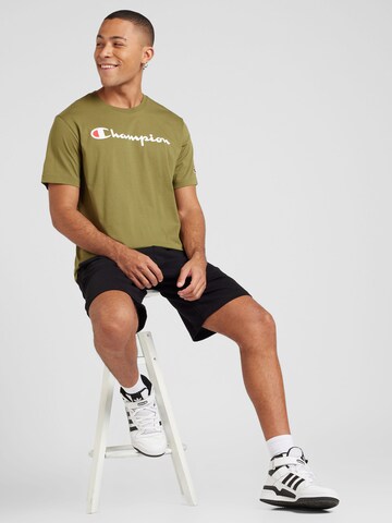 Champion Authentic Athletic Apparel - Camisa em verde